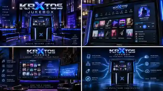 KRXTOS Jukebox product feature showcase
